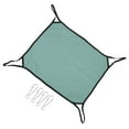 thumbnail image 2 of Pet Hanging Hammock Bed Double?Sided Pure Color Polyester Four Seasons Small Pet HammockMint Green, 2 of 9