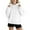 White, variant on Viadha Womens Winter Clothing Hoodies Sweatshirts Casual Long Sleeve Pullover Tops Loose Hooded Sweatshirt with Pockets