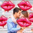 thumbnail image 4 of Balloons YOTHORN Big Red Lip, papel de aluminio para fiestas, 30 cm, 6 unidades, 4 of 7