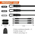 thumbnail image 7 of WQQQW Ankle Resistance Bands for Working Out with Cuffs, Leg Butt Training Equipment Exercise Bands, 7 of 7