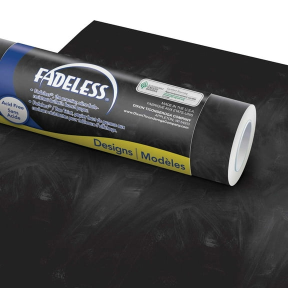 Fadeless Designs Paper Roll, Chalkboard, 48 Inches x 12 Feet