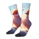thumbnail image 1 of Fotbe Heart Sky Bird Couple Calcetas Largas con Estampado para Hombre y Mujer – Calcetas de Compresión Transpirables y Elásticas, Viajar y Uso Diario Talla 5-11, 1 of 6