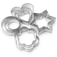 thumbnail image 2 of Beille 12pc Stainless Steel Cookie Cutters Baking Supplies Kitchen Essentials, Assorted Shapes (Dishwasher Safe), 2 of 8