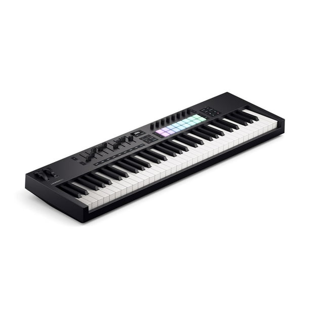 NOVATION Teclado Controlador MIDI de 61 Teclas LAUNCHKEY 61 MK4 NOVATION negro 97x37.5x15.5