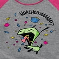 thumbnail image 3 of Invader ZIM - GIR Eating Candy - WHACHOOSAY - Toddler And Youth Girls Short Sleeve Graphic T-Shirt, 3 of 5