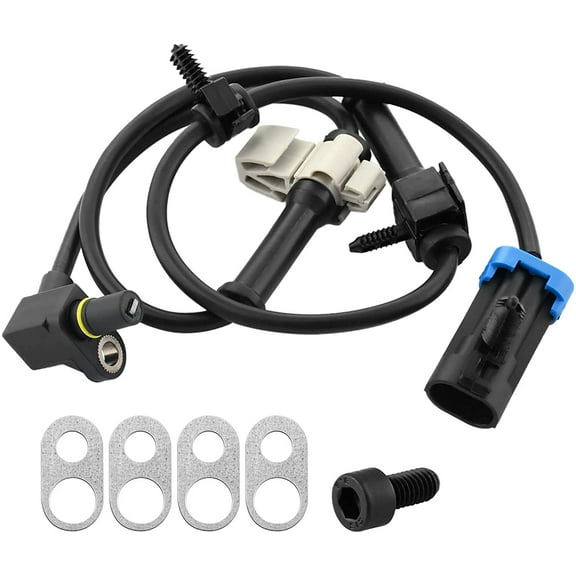 Front Wheel Speed ABS Sensor Fits for Chevrolet Express 2500 3500 4500, GMC Savana 2500 3500 4500-Wheel Speed ABS Assembly