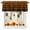 orange, variant on Scary Halloween Black Bats on Buffalo Curtain Valances for Kitchen Windows,Rod Pocket Short Valance Orange Lattice Small Window Treatment for Living Room Bathroom Bedroom,54" x 18"-1 Panel