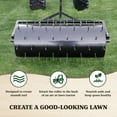 thumbnail image 2 of Yard Tuff Drum Steel Spike Lawn Aerator Roller w/36-Inch Width, 78 Spikes, 2 of 10