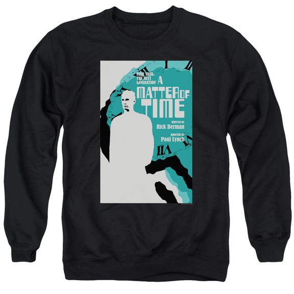 Star Trek Tng Season 5 Episode 9 Adult Crewneck Sweatshirt Black