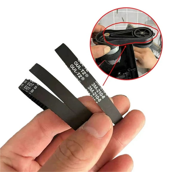 3M-210-8 - 8mm Vacuum Cleaner Belt ,Compatible For Tineco H1/H12. Vacuum Cleaner Repair Parts 2pc