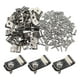 thumbnail image 5 of Clips de fijación para cercas de 100 piezas. Proteja su herramienta portátil con tornillos de 100 piezas. 304 inoxidable, 5 of 7