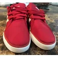 thumbnail image 3 of Ad-id-as Neo Label Men Size 8.5 Red Low Ortholight Classic Shoes, 3 of 6