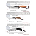 thumbnail image 4 of 3PCS Stainless Steel Kitchen Knife Set Includes Sharp Edc Knife Sashimi Fish Knife Beef Knife Multipurpose Utility Knife for Kitchen Cooking Camping Outdoor Home Cooking Gifts for Men, 4 of 11