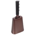 thumbnail image 1 of Metal Cow Bell Farm Cattle Cowbell Animal Anti-lost Bell Cheering Loud Calling Bell for Sports Events, 1 of 7