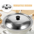 thumbnail image 3 of unbranded 2Ud Tapas De Repuesto Para Ollas Y Sartenes De Acero Inoxidable Plata Para Cocina, 3 of 8