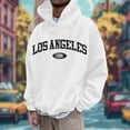 thumbnail image 1 of WILLBEST Sudaderas para Hombre, Sudaderas Casuales De Talla Grande con Estampado De Letras En El Pecho y Capucha De Manga Larga para Hombre Mediana​​, 1 of 3
