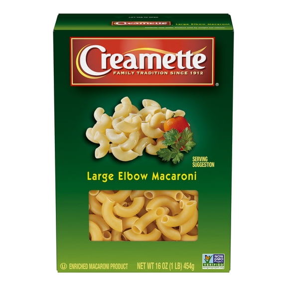 Creamette Large Elbow Macaroni Pasta, 16-Ounce Box