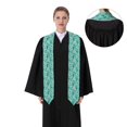 thumbnail image 4 of Haiem Alapaca in Boho Pattern Graduation Stole 2024 | Premium Satin Sash for Graduation Ceremony, 4 of 7