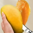 thumbnail image 4 of Slicer Peeler & Cored Set Cutter Tool With Stainless Steel Microblades Fruit Peeler Non Slip Handle Splitter Kitchen Gadgets, 4 of 8