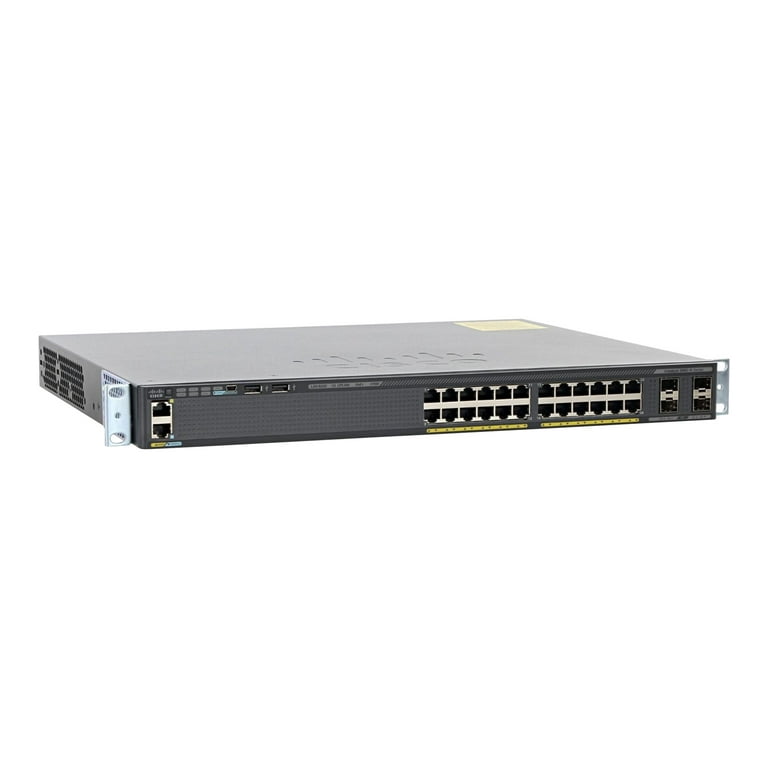 Cisco Catalyst 2960X-24PS-L - Switch - managed - 24 x 10/100/1000