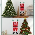 thumbnail image 4 of Adornos de Papá Noel Wosthever para exteriores 170cm decoración bonita trepador para porches y árboles de Navidad, 4 of 6