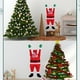 thumbnail image 2 of Cateissary Papá Noel colgante para exteriores Decoración de Papá Noel de felpa fácil de guardar para chimeneas. Navidad Kits de decoración para fiestas 170cm, 2 of 6
