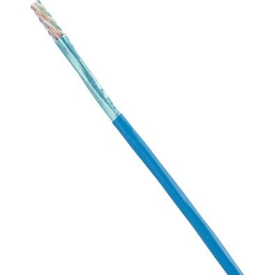 Panduit PanNet Cat.6a U/UTP Network Cable - 1000 ft Category 6a Network Cable for Network Device - Bare Wire - Bare Wire - White