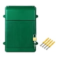 thumbnail image 1 of DOLITY Lockable Wall-Mounted Mailbox, Donation Box, Versatile Ballot Box, 13.5 x 10 x 4 Green, 1 of 9