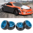 thumbnail image 1 of LAFGUR RC Tires,4Pcs Remote Control Metal Wheel Hub Tires Replacement for Wltoys k969 1/28 RC Car,RC Accessory, 1 of 8