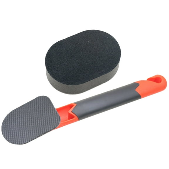 LEXSOMEO Car Tire Shine Brush Automotive Tire Wheel Cleaning Brush Detailing Brush Car Cleaning Tool