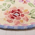 thumbnail image 3 of Safavieh Chelsea Endika Floral Area Rug, Ivory, 7'6" x 9'6" Oval, 3 of 11