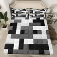 thumbnail image 2 of Castle Fairy Building Blocks 4pcs Bed Sheets,Construction Game King Sheets,Colorful Brick Super Cozy Sheet Set,Super Cozy Room Decor, 2 of 7