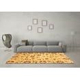 thumbnail image 3 of Ahgly Company Indoor Rectangle Abstract Brown Modern Area Rugs, 4' x 6', 3 of 4