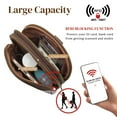 thumbnail image 5 of S-ZONE Small Crossbody Bags for Women Trendy RFID Blocking Cell Phone Purse Vegan Leather Shoulder Bag with Card Slots, 5 of 7