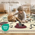 thumbnail image 4 of ODIKA Music Cd Note Guitar Piano Keys Disc Shape Motifs Keyboard Border Easy Care Kids Safe for Small Living Room, Playroom, Bedroom, 4 of 7
