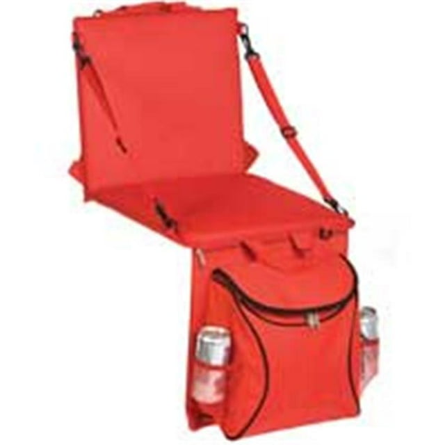 Picnic Plus PSM-306-R Siège de Stade Refroidisseur - Rouge