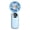 Blue, variant on THOPBPRK Portable Handheld Personal Fan with Extended Time for Travel Commuting Outdoor Events and Home Use Lightweight Handheld Device, 1Pcs Black