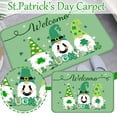 thumbnail image 1 of Panxico Front Door Mat,Personalized Mat,St. Patrick's Day Indoor Outdoor Door Mat Low Profile Resist Dirt Rug Durable and Washable Absorb Water -Slip,Door Mat Outside Entrance,Clearance Items, 1 of 9