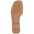 thumbnail image 5 of Journee Womens Brodie Cut Out Band Slip On Flat Sandals, 5 of 9