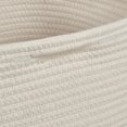 thumbnail image 2 of Bouclair Panier de Rangement en Coton Blanc, 2 of 7
