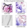 thumbnail image 4 of luoweisi Men's Beach Shorts Quick Dry Swim Trunks with Mesh Lining Art Flowers XL, 4 of 5
