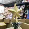 thumbnail image 6 of Bobasndm 6" Christmas Tree Top Crown Glitter Star Decoration,Star Tree Topper for Christmas Tree,for Christmas Party Home Decoration, 6 of 9