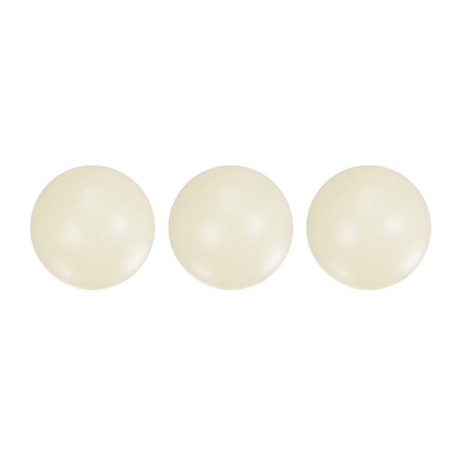 Unique Bargains 3 Pcs PA66 Boules en Plastique Solide Nylon 12mm G3 Roulement de Précision