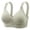 Green, variant on Gymayou Full Cup Wireless Bra for Older Women Thin Cup No Underwire Comfort Bra Breathable Gathering Bras Beige L