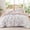 Pink, variant on Exclusivo Mezcla Floral Queen Comforter Set, 3 Pieces Queen Size Lightweight Bedding Comforters, Pink Botanical Flowers Pattern