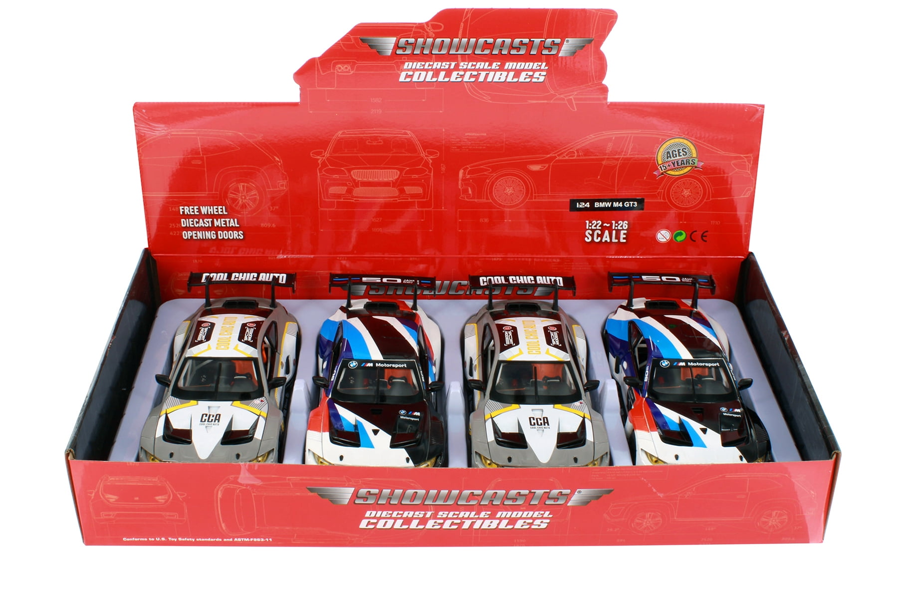 MINI GT 1/64 - MERCEDES-BENZ Actros + Racing Transporter ADVAN