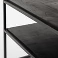 thumbnail image 7 of 44" Modern Rustic Wood and Black Metal Open TV Stand, 7 of 7