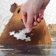 thumbnail image 3 of Jigsaw Puzzle Watercolor Cute Capybara 1000 Pieces, Zigsaw with Alphabet Partition Storage Bag Easy to Solve, Fun Family Game Creative Gift for Friends Parents Grandparents, 3 of 6