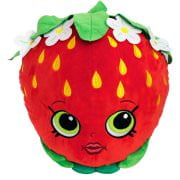 Shopkins Large 16" Cuddly and Huggable Strawberry Kiss Cuddle Soft Pillow Plush