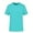 Light Blue, variant on ZCFZJW Stretch Athletic T-Shirts for Men Women Lightweight Cotton Crewneck Solid Color T-Shirts Short Sleeve Plain Tee Moisture Wicking Casual Tshirts Army Green XXL